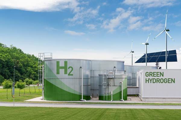 Green hydrogen production facility