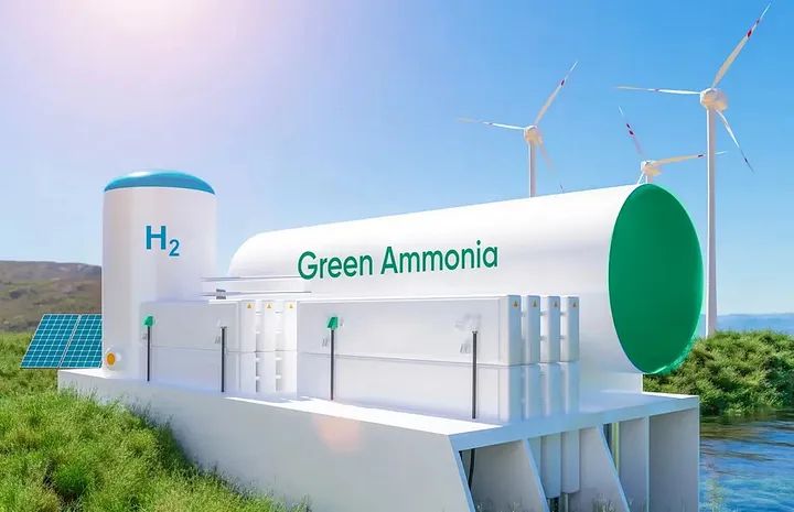 Green ammonia synthesis plant